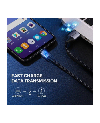 Kabel UGREEN 60151 (Micro USB M - USB 30 M; 1m; kolor biały) nr 1