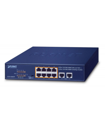 Switch PoE Planet GSD-1008HP (10x 10/100/1000Mbps)