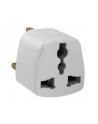 Adapter Akyga AK-AD-59 (Angielski M - Hybrydowa standardu A/B/C/D/E/F/G (CEE 7/7  NEMA 5-20  BS 1363/4573) F; kolor biały) - nr 1
