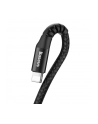 Kabel Baseus CALSR-01 (USB 20 M - Lightning M; 1m; kolor czarny) - nr 22