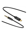 Kabel Baseus CAM01-01 (USB 20 typu C M - Jack 3 5 mm M; 1 2m; kolor czarny) - nr 12