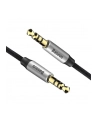 Kabel Baseus CAM30-BS1 (Jack 3 5 mm - Jack 3 5 mm ; 1m; kolor czarno-srebrny) - nr 14