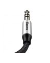 Kabel Baseus CAM30-BS1 (Jack 3 5 mm - Jack 3 5 mm ; 1m; kolor czarno-srebrny) - nr 25