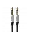 Kabel Baseus CAM30-BS1 (Jack 3 5 mm - Jack 3 5 mm ; 1m; kolor czarno-srebrny) - nr 29