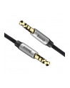 Kabel Baseus CAM30-BS1 (Jack 3 5 mm - Jack 3 5 mm ; 1m; kolor czarno-srebrny) - nr 4