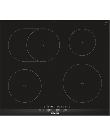 Płyta indukcyjna Siemens EH 675FFC1E (4 pola grzejne; kolor czarny)