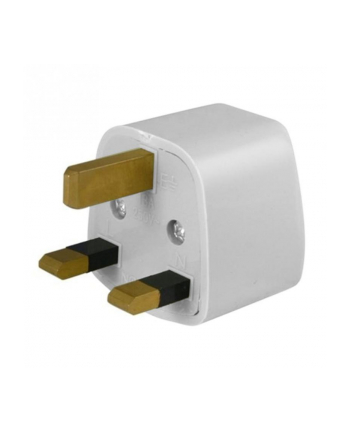 Adapter Akyga AK-AD-59 (Angielski M - Hybrydowa standardu A/B/C/D/E/F/G (CEE 7/7  NEMA 5-20  BS 1363/4573) F; kolor biały)