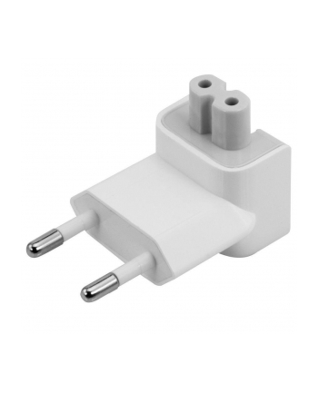 Adapter Akyga AK-AD-60 (IEC320 C7 M - C7 VDE M; kolor biały)