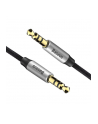 Kabel Baseus CAM30-BS1 (Jack 3 5 mm - Jack 3 5 mm ; 1m; kolor czarno-srebrny) - nr 4