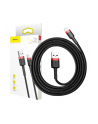 Kabel Baseus CALKLF-C19 (Lightning M - USB 20 M; 2m; kolor czarno-czerwony) - nr 23