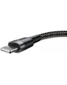 Kabel Baseus CALKLF-CG1 (Lightning M - USB 20 M; 2m; kolor szaro-czarny) - nr 14