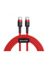 Kabel Baseus CATKLF-G09 (USB 30 typu C M - USB 30 Typu C M; 1m; kolor czerwony) - nr 13