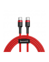 Kabel Baseus CATKLF-G09 (USB 30 typu C M - USB 30 Typu C M; 1m; kolor czerwony) - nr 17
