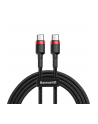 Kabel Baseus CATKLF-H91 (USB 30 typu C M - USB 20 M; 2m; kolor czarno-czerwony) - nr 19