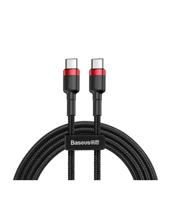 Kabel Baseus CATKLF-H91 (USB 30 typu C M - USB 20 M; 2m; kolor czarno-czerwony)