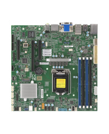 Płyta serwerowa Supermicro MBD-X11SCZ-F-O MBD-X11SCZ-F-O (LGA 1151; 4x DDR4 UDIMM; Micro ATX)