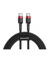 Kabel Baseus CATKLF-H91 (USB 30 typu C M - USB 20 M; 2m; kolor czarno-czerwony) - nr 25