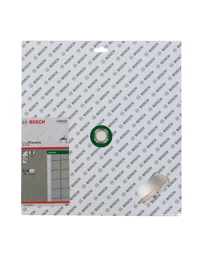 Tarcza diamentowa BOSCH Ceramic 2608602640 (Stal diamentowa; 350 mm) główny