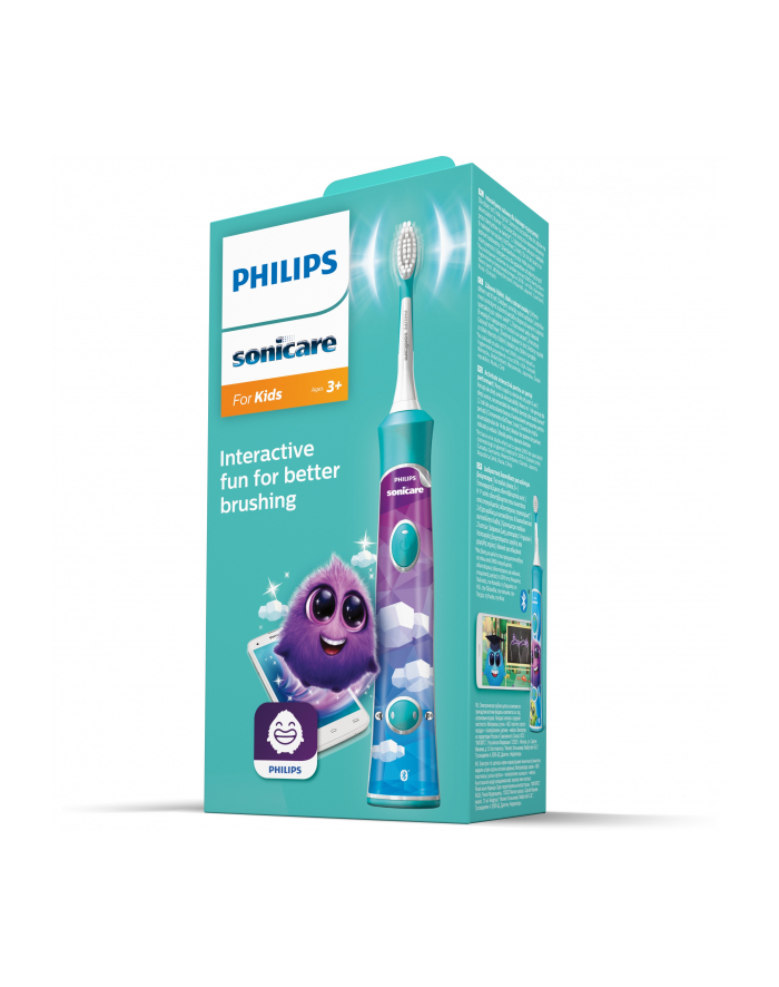 Szczoteczki do zębów Philips HX6322/04 (soniczna; kolor biały  kolor niebieski) główny
