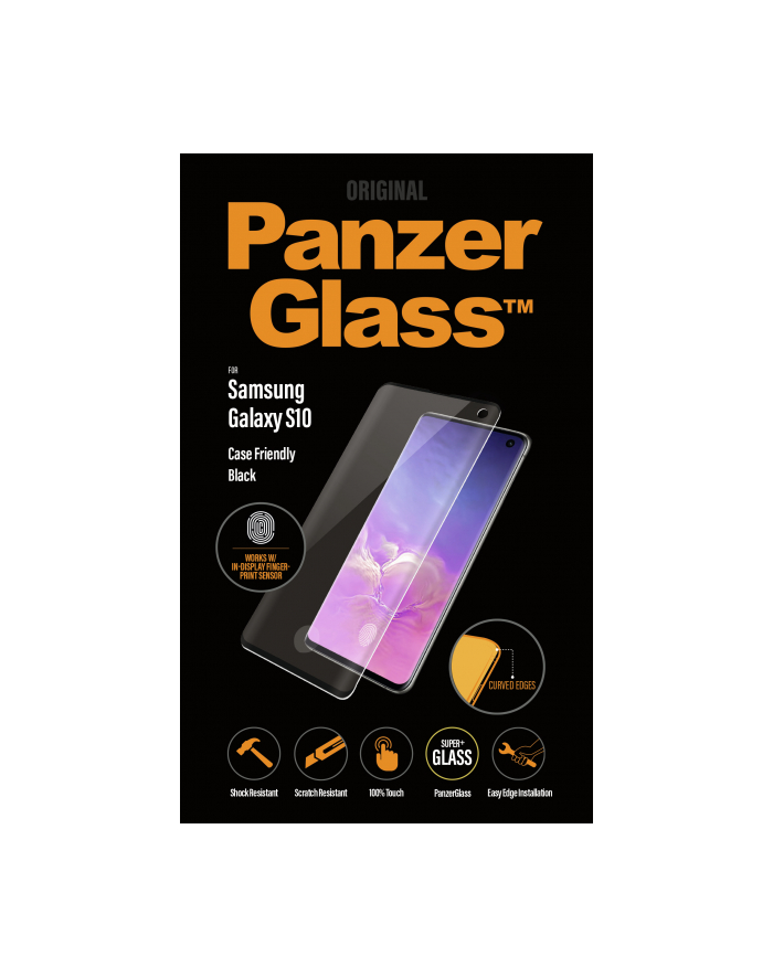 Szkło ochronne hartowane PanzerGlass 7185 (do Samsung Galaxy S10) główny