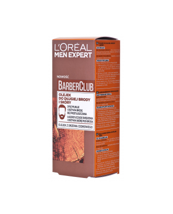 l’oréal Olejek oczyszczająca dla mężczyzn Loreal Men Expert Barber Club (30 ml)