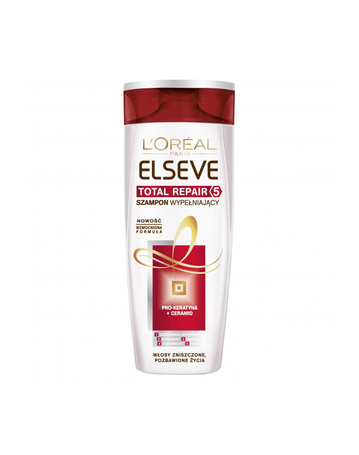 l’oréal Szampon L'Oreal Paris Elseve Total Repair 5 (Dla kobiet; 400 ml) główny