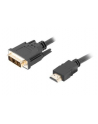 lanberg Kabel HDMI(M)-DVI-D(M) CA-HDDV-10CC-0005-BK 0.5 M czarny - nr 1