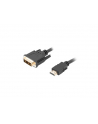 lanberg Kabel HDMI(M)-DVI-D(M) CA-HDDV-10CC-0005-BK 0.5 M czarny - nr 3