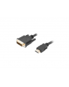 Lanberg kabel HDMI -> DVI-D(18+1) M/M Single Link, czarny 3m - nr 7