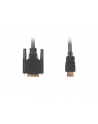 Lanberg kabel HDMI -> DVI-D(18+1) M/M Single Link, czarny 3m - nr 1