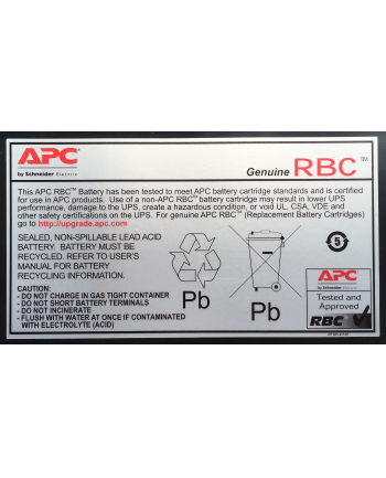 apc Akumulator do SURT1000/SURT2000/SURT48  RBC31