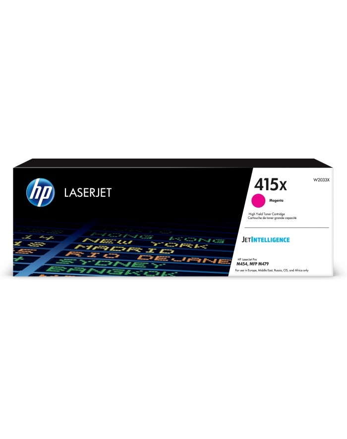 hp inc. Toner 415X W2033X magenta główny