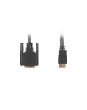 Lanberg kabel HDMI -> DVI-D(18+1) M/M Single Link, czarny 3m - nr 11