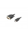 Lanberg kabel HDMI -> DVI-D(18+1) M/M Single Link, czarny 3m - nr 1
