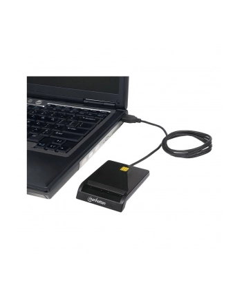 manhattan Czytnik kart Smart USB zewnętrzny stykowy nr 2