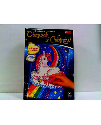 Cekinowy obrazek. Jednorożec RANOK- CREATIVE