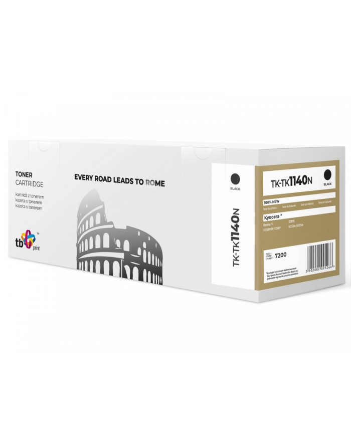 tb print Toner do Kyocera TK-1140 czarny TK-TK1140N 100% nowy główny