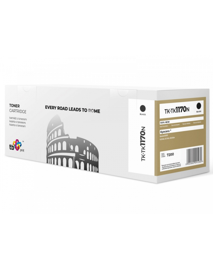 tb print Toner do Kyocera TK-1170 czarny TK-TK1170N 100% nowy główny