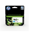 hp inc. Wkład do drukarki atramentowej 963XL Cyan 3JA27AE - nr 12