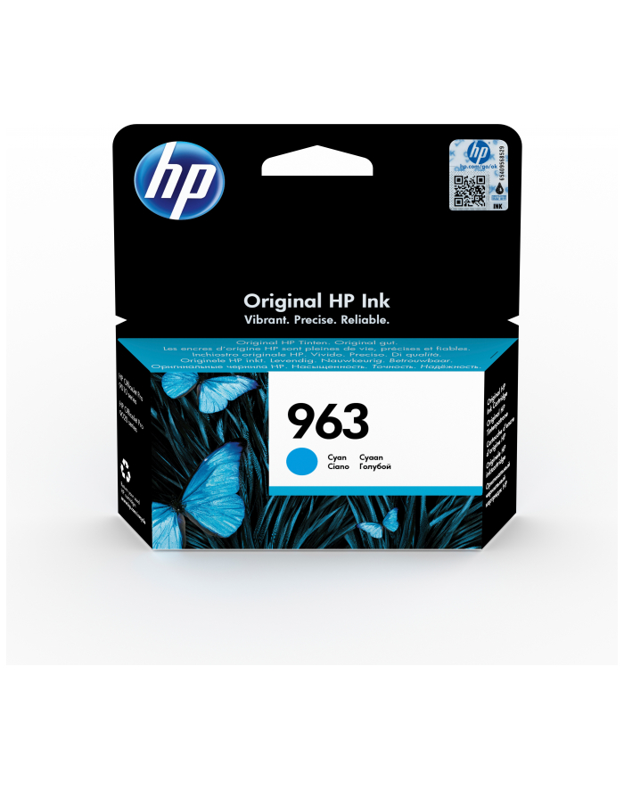 hp inc. Wkład do drukarki atramentowej 963 Cyan 3JA23AE główny