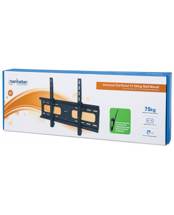 manhattan Uchwyt naścienny do TV LED/LCD/Plazma 37-70cali 75kg uchylny VESA nr 2