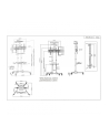 manhattan Stojak mobilny do TV LCD/LED/PDP 37-70cali, 50kg VESA pochylany 2 półki - nr 21