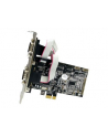 PCIE SERIAL ADAPTER CARD StarTech.com 4 Port Serielle RS232 PCI Express Schnittstellenkarte mit 16550 UART - 4 Port RS-232 / DB9 PCIe Karte - nr 16