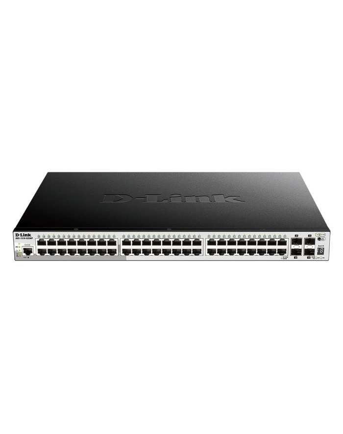 d-link Przełącznik Smart DGS-1210-52XMP 48xGE (24xPoE - 370W) 4SFP+ główny