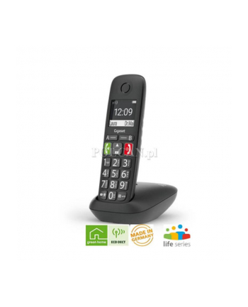 siemens Telefon DECT E290 Czarny