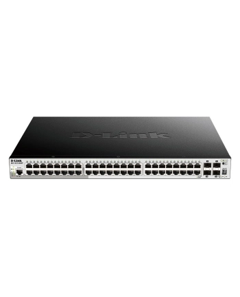 d-link Przełącznik Smart DGS-1210-52XMP 48xGE (24xPoE - 370W) 4SFP+