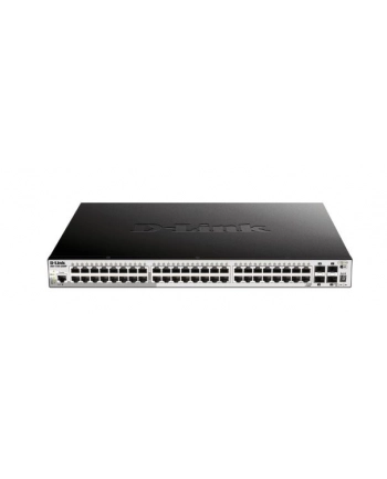 d-link Przełącznik Smart DGS-1210-52XMP 48xGE (24xPoE - 370W) 4SFP+