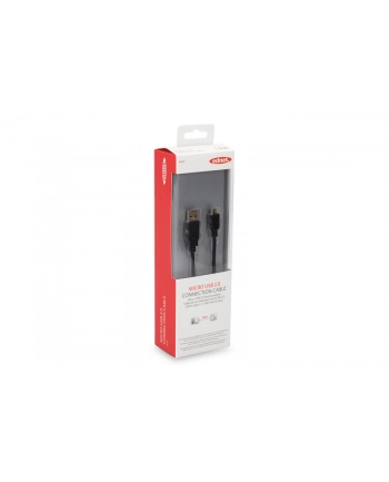 ednet Micro USB 2.0 Connection Cable USB A to Micro B 1,8 m nr 2
