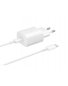 samsung Ładowarka sieciowa z szybkim ładowaniem USB C 25W biała - nr 1