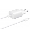 samsung Ładowarka sieciowa z szybkim ładowaniem USB C 25W biała - nr 50